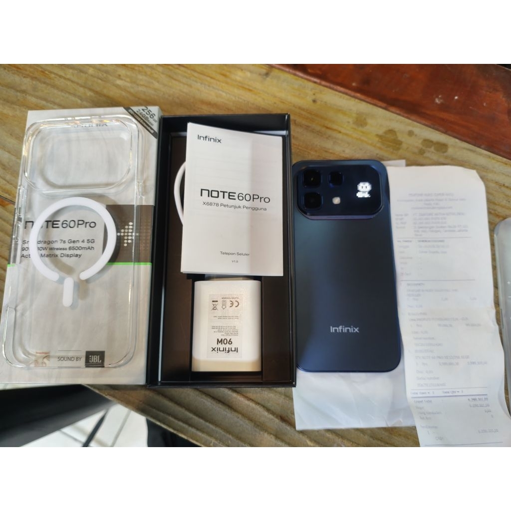 HP Infinix Note 60 Pro 5G 12 + 12 GB 256 GB (Extended) Osean Deep Blue Snapdragon 7S Gen 4 Fullset S