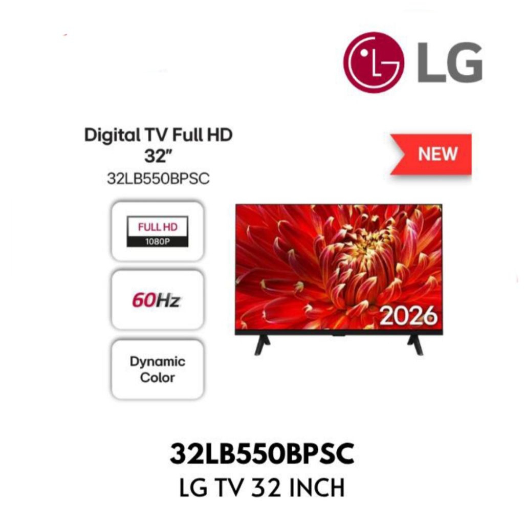 LG 32LB550 LED TV 32 INCH FULL HD DIGITAL TV 32" LG 32LB550BPSC 32LB BERGARANSI RESMI LG