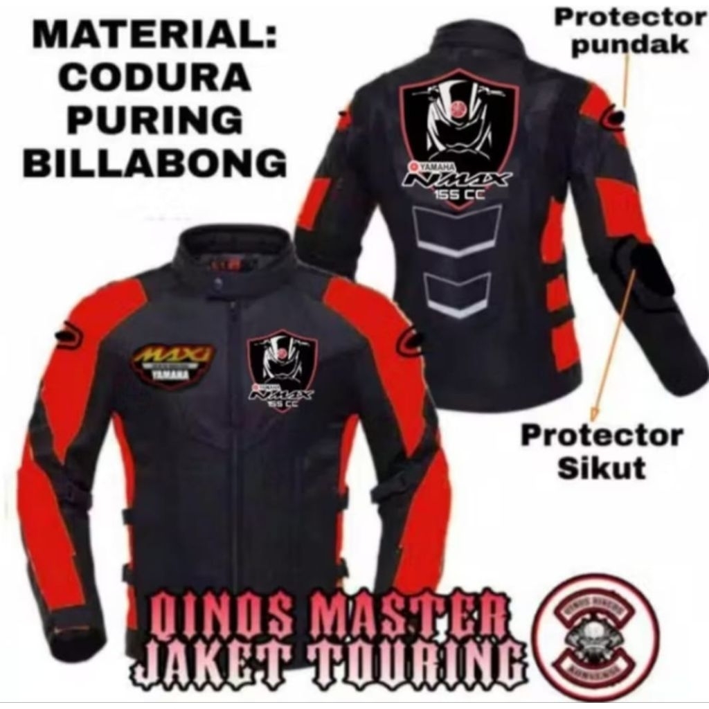 jaket NMAX protector & waterproof bahan cordura