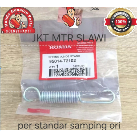 95014-72102 per standar samping bebek matic asli honda