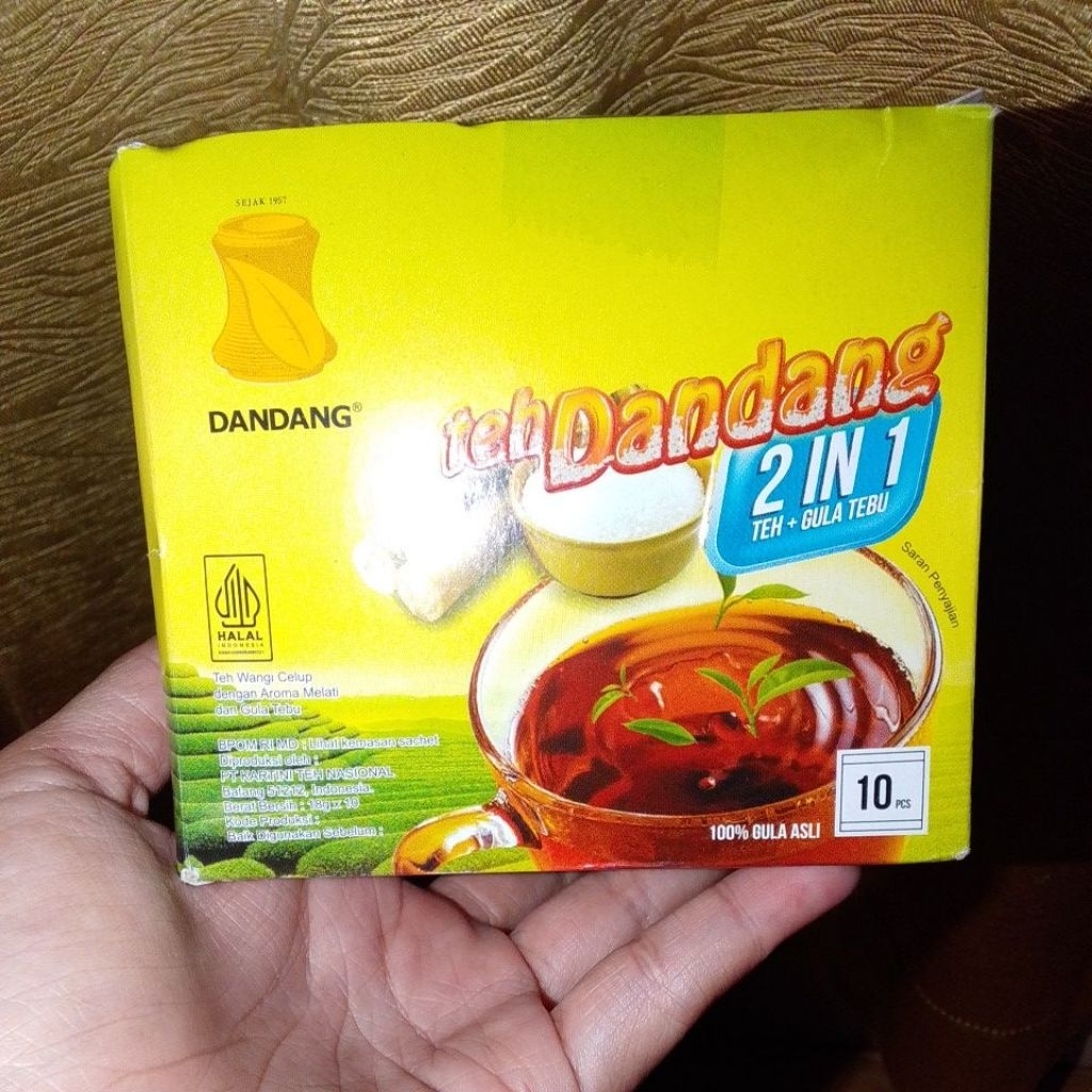 Teh Dandang Celup 2in1 1 box 10sachet
