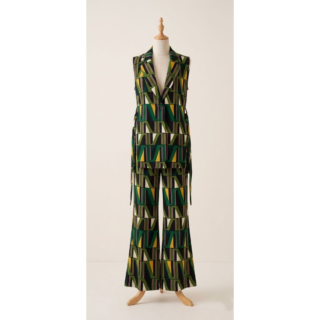 ZARA One Set Vest and Loose Pants