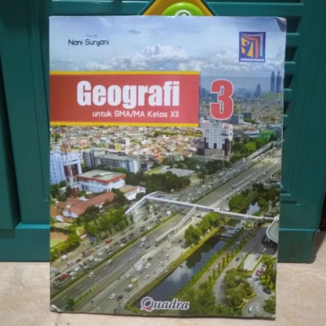 Geografi kelas 12 SMA/MA Quadra kurikulum merdeka