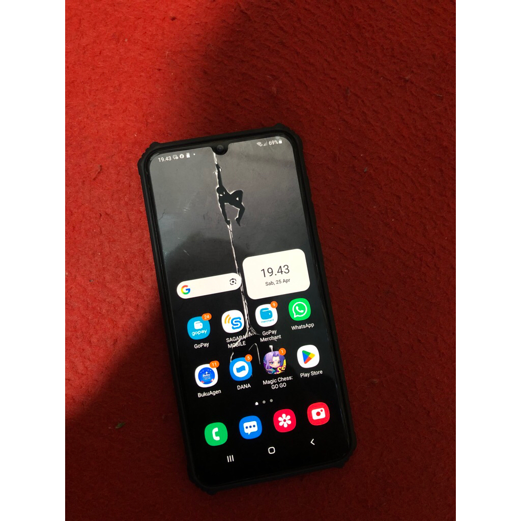 Samsung A50s ori garansi minus fp kalibrasi, lcd 100% ORI kamera  aga burem sedikit