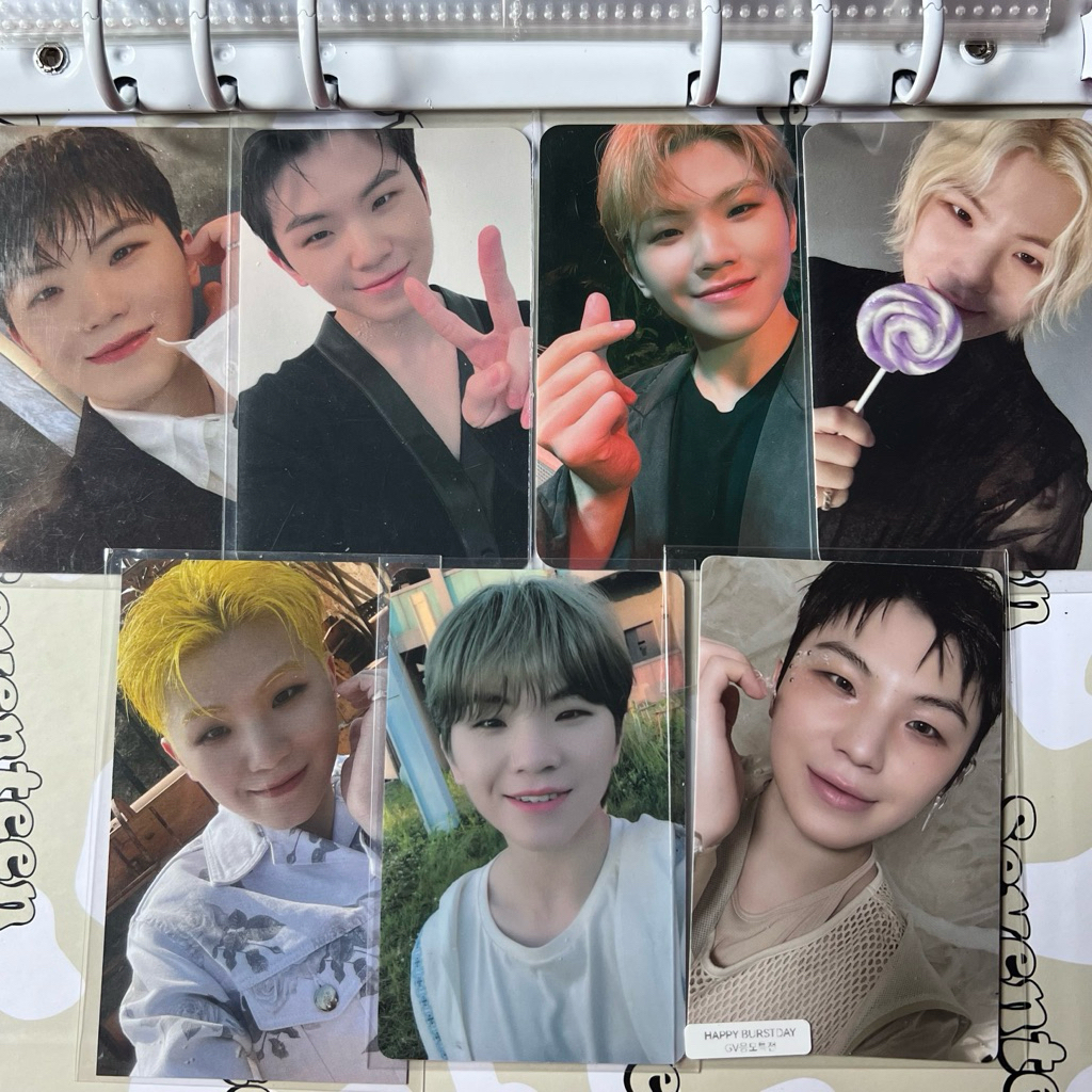 [READY] Official Photocard Seventeen Woozi