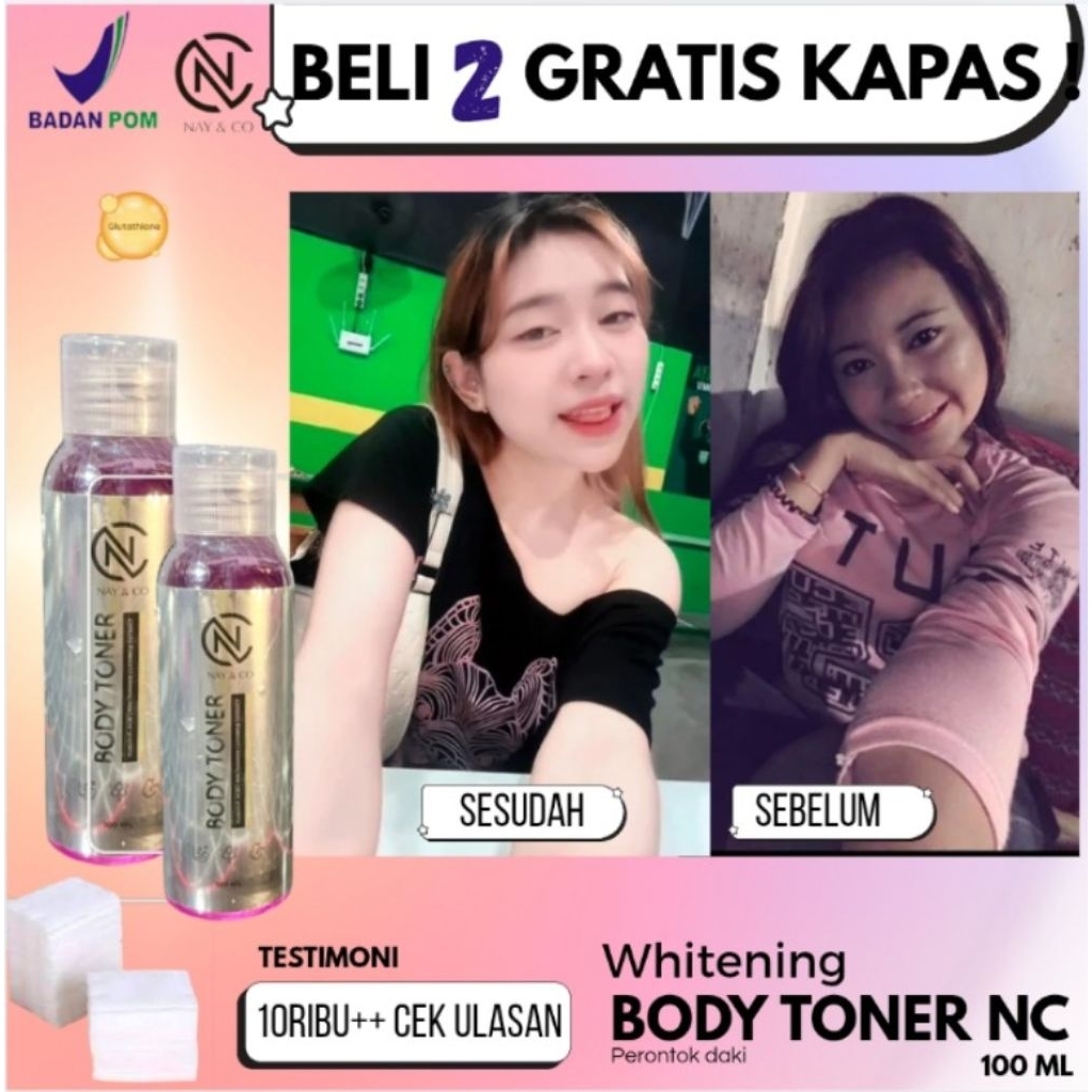 TONER BADAN ARBUTIN STRONG toner dosting bpom