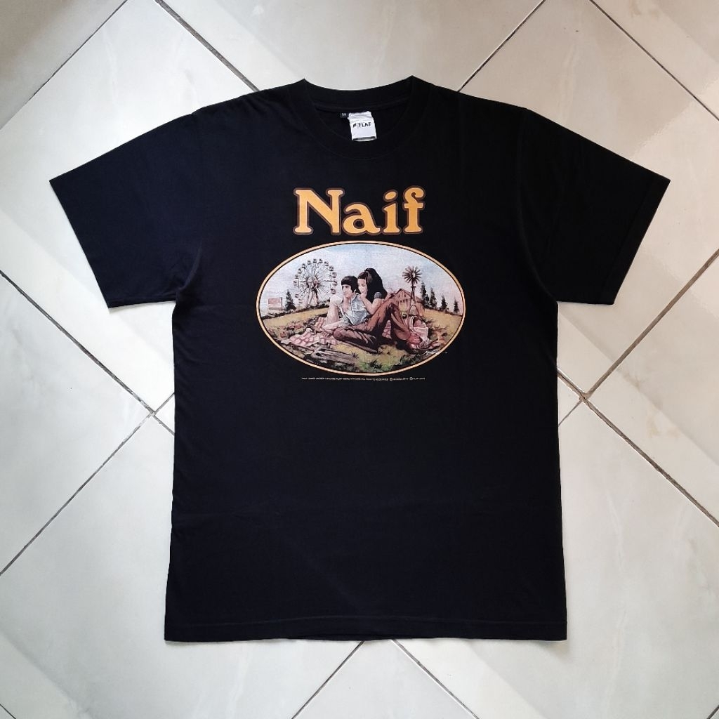 T-Shirt NAIF - PIKNIK 72 BLACK (Likeblackmerch)