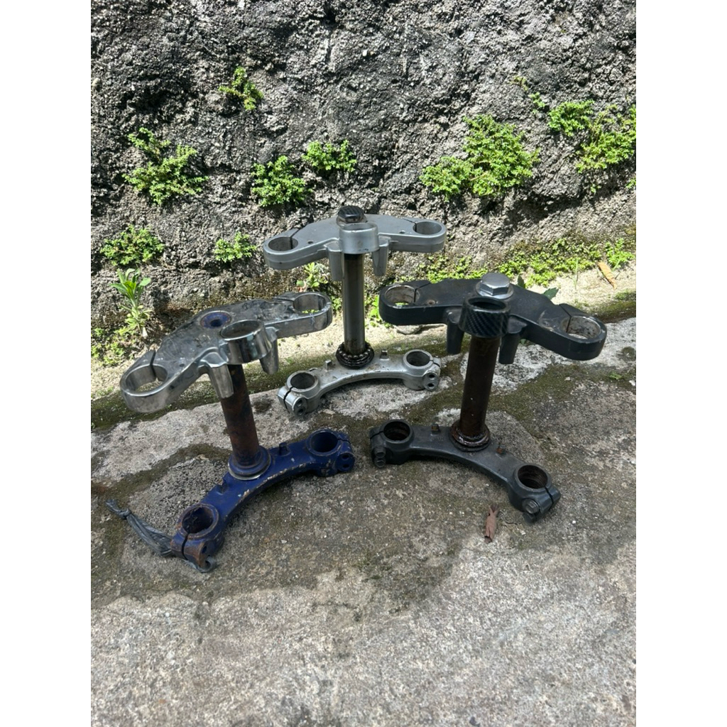 segitiga ninja rr new original T atas bawah ninja rr new ori segitiga sok depan kawasaki ninja rr or