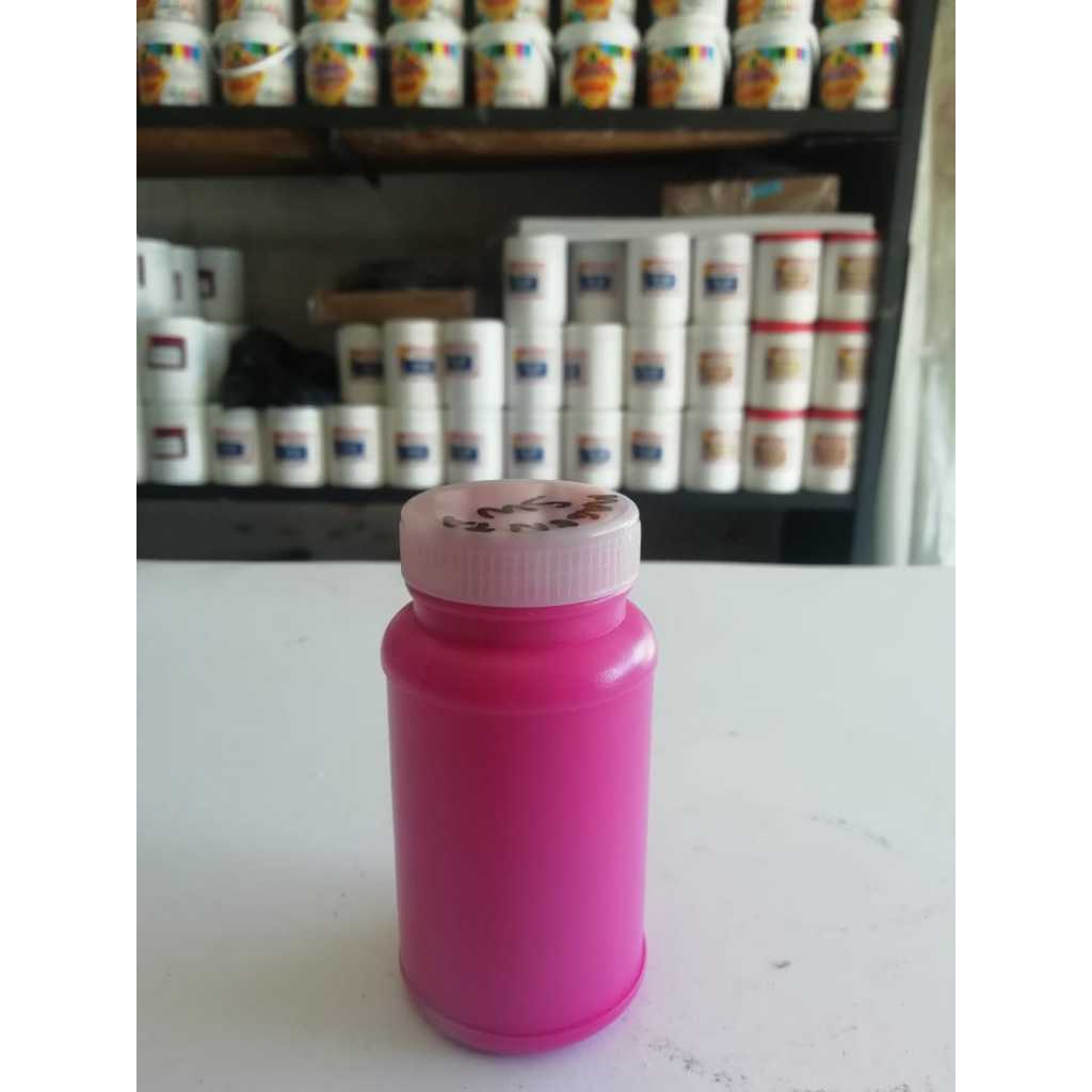 Cat Sablon Pigment magenta sw Biang warna Cat Sablon Pigment magenta
