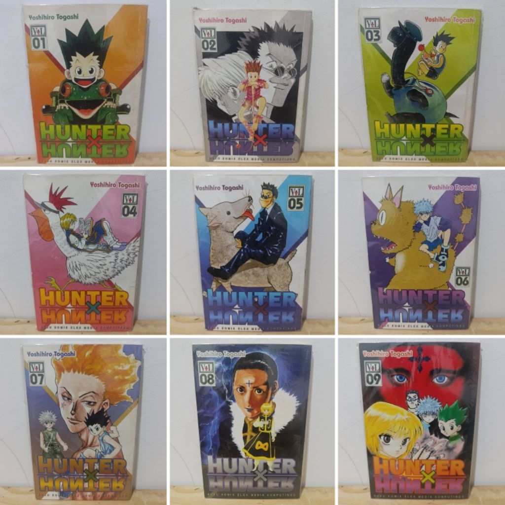 Buku Komik HUNTER X HUNTER Original Volume 3-10 13 20 23 32 (Satuan)