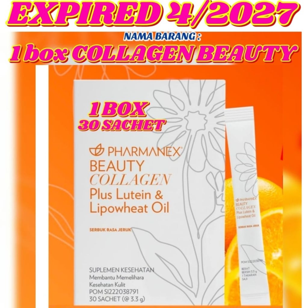 ED 4/2027 COLLAGEN 1 BOX KOLAGEN COLAGEN nu    skin