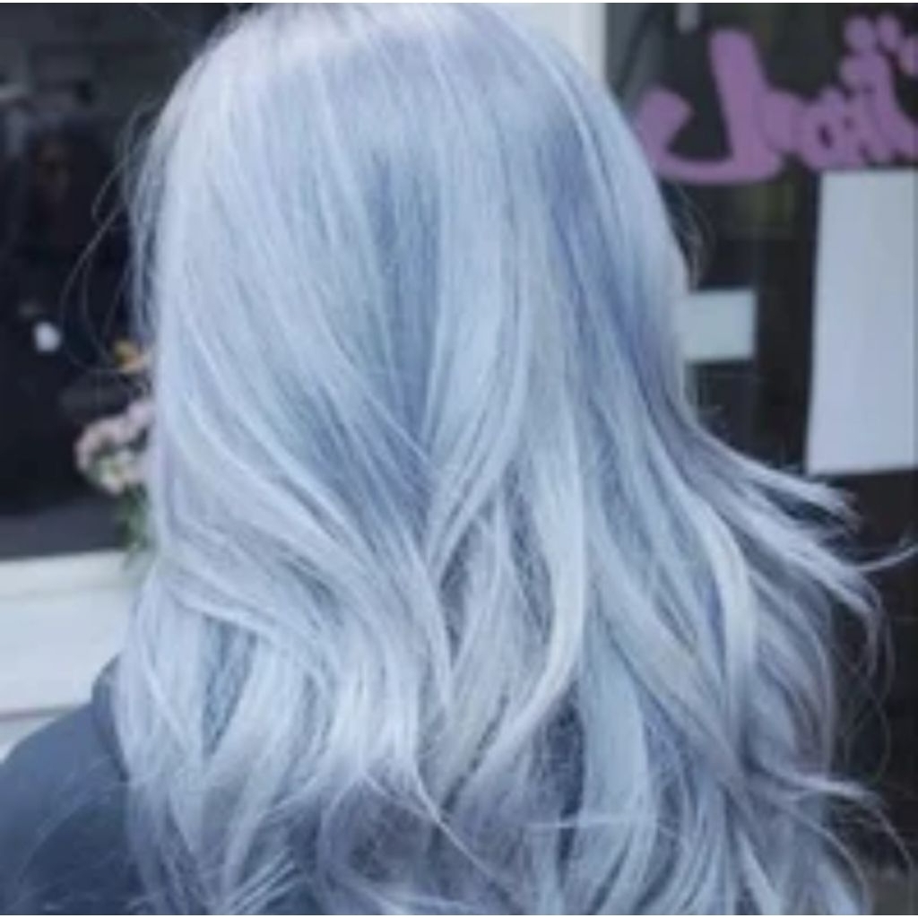Diosys Cat Rambut Light Ash Blue 45ml Original – Hair Color Biru Abu Muda Kekinian – Pewarna Rambut 