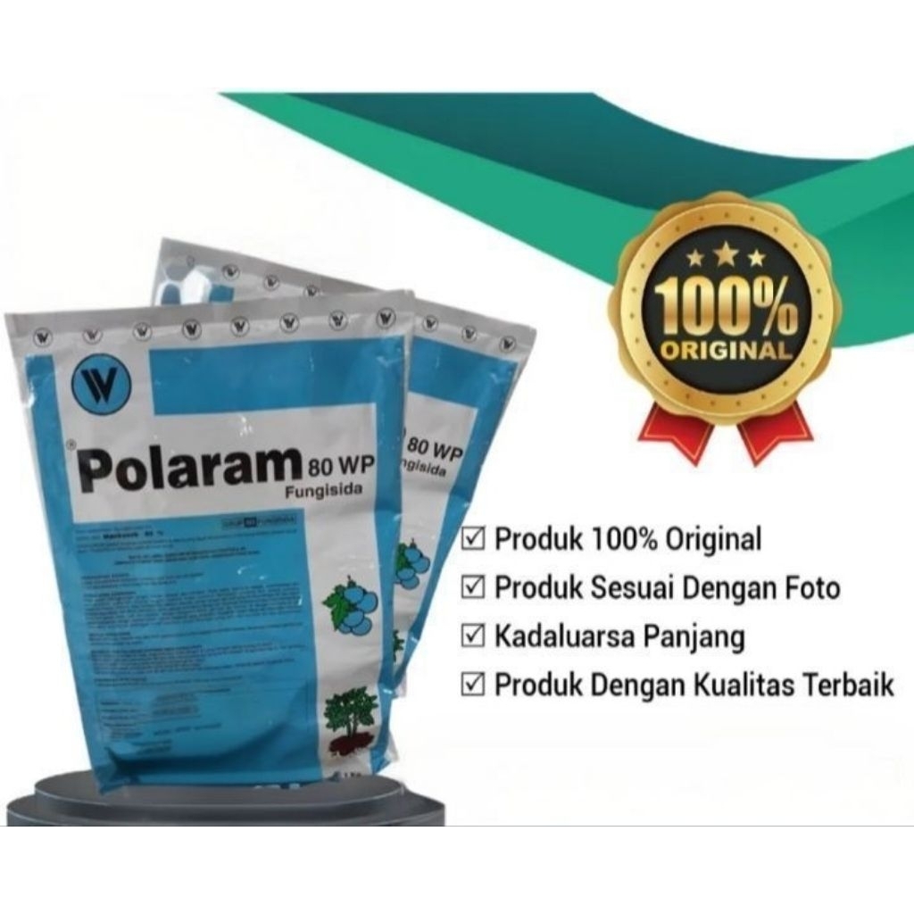 POLARAM FUNGISIDA -MANKOZEB BIRU DAN KUNING 80wp