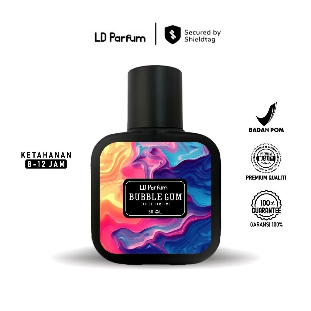 Parfum Aroma Permen Karet/Bubble Gum Untuk Pria Dan/Minyak Wangi Cewe Cowo Remaja& Dewasa Tahan Lama