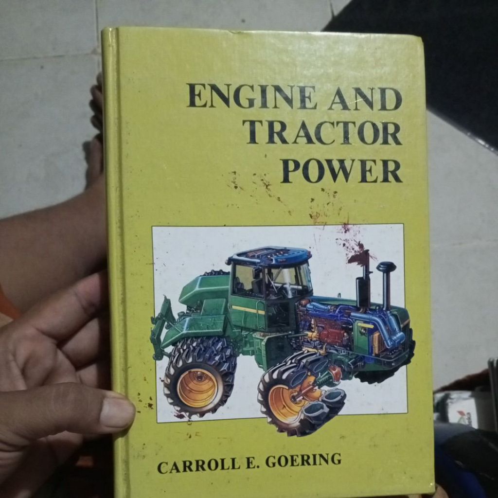 BUKU TEKNIK TENAGA MESIN DAN TRACTOR  BUKU DALAM BAHASA INGGRIS ASLI SEKEN