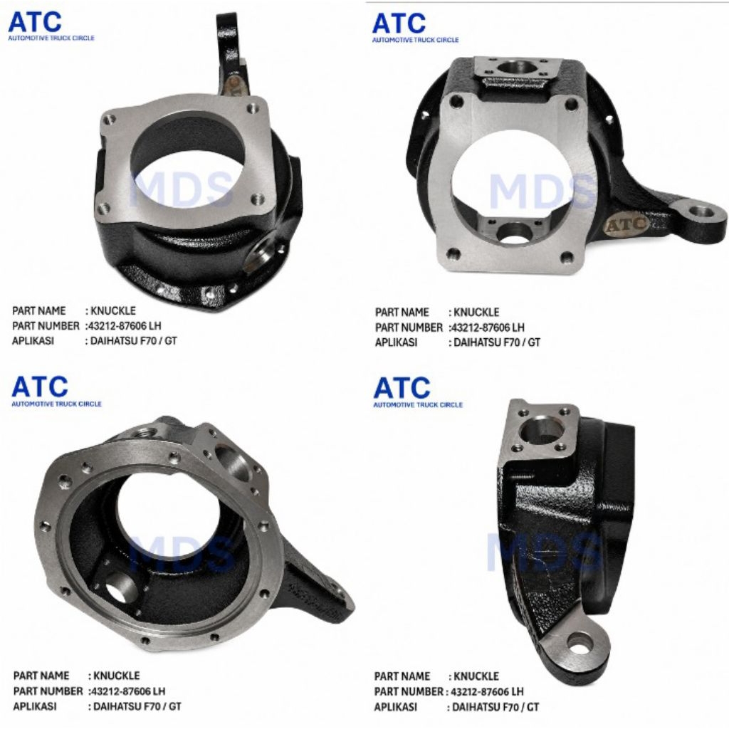 43211-87606 RH | 43212-87606 LH Knuckle f70 gt | Knuckle steering