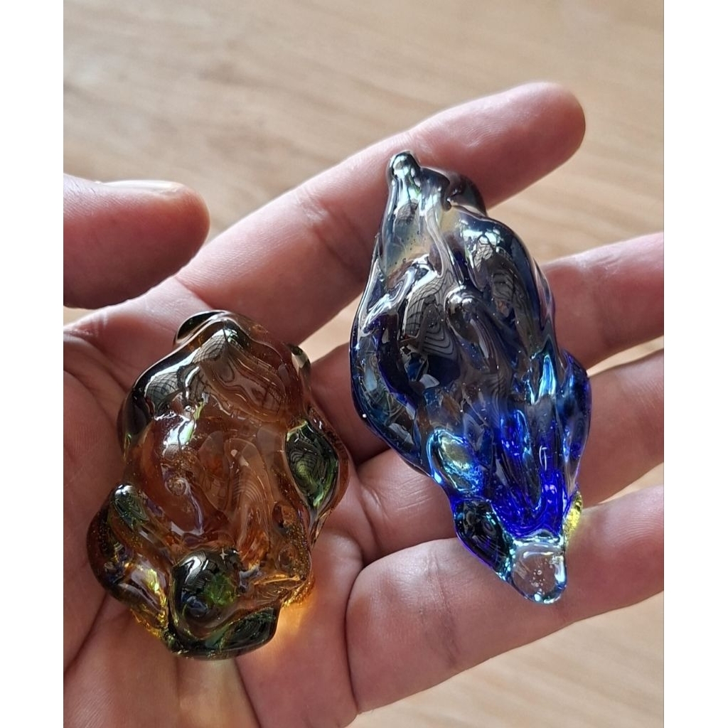 2 Set Leklai Kaew Cistal Lp Somporn Blessed Thai