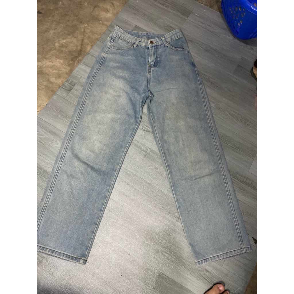 pl celana jeans loose pants