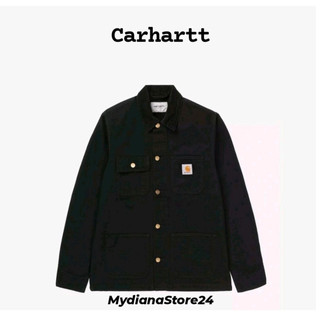 CARHARTT - CARHARTT WIP MICHIGAN COAT - BLACK/BLACK