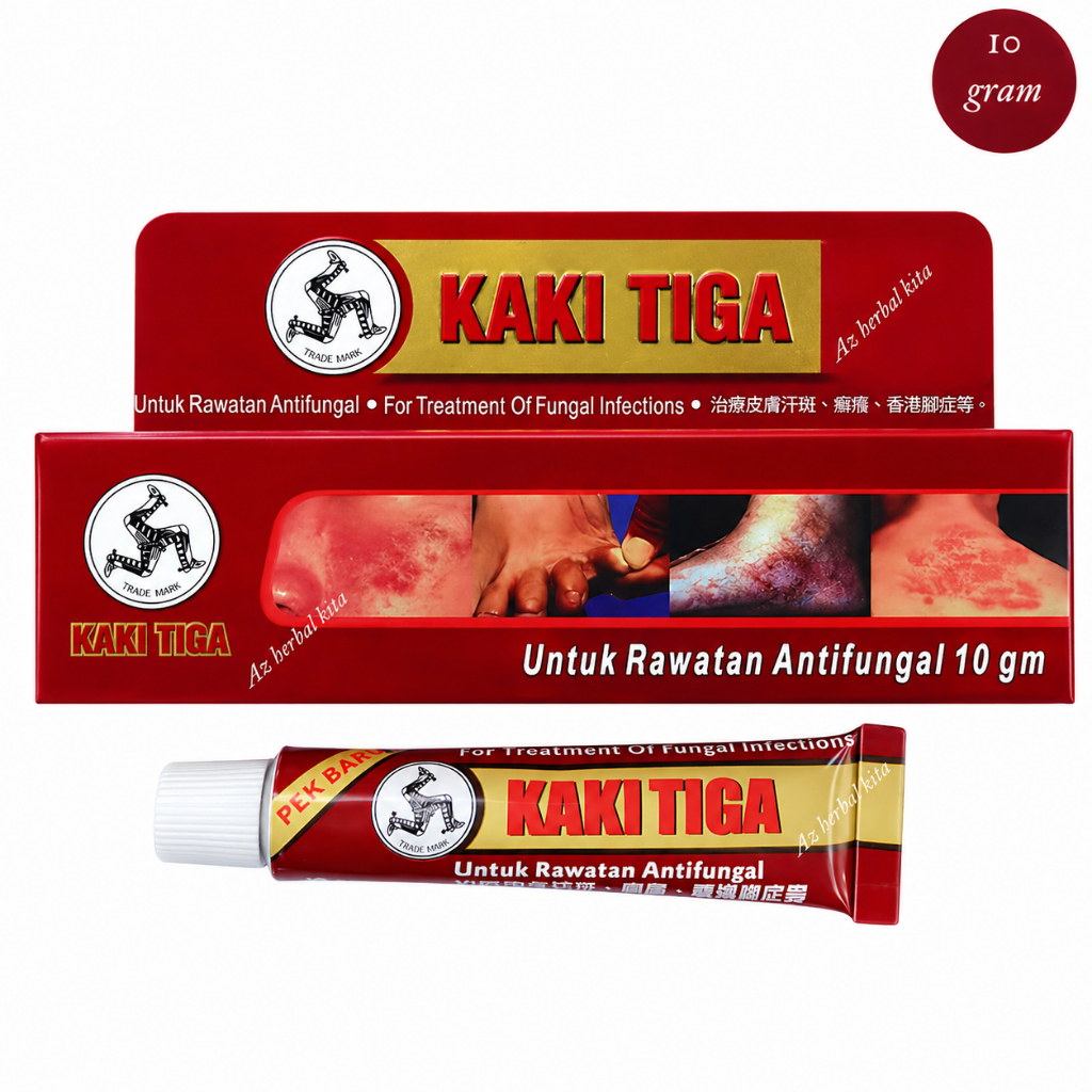 Salep Kulit Cap Kaki Tiga 10g - Obat Gatal dan Eksim Paling Ampuh