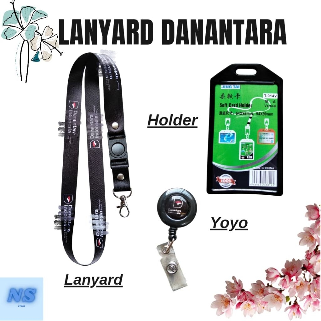 READY TALI ID CARD /Lanyard DANANTARA termurah Kualitas Premium