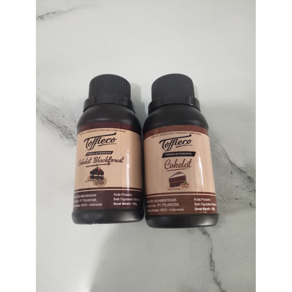 TOFFIECO PASTA BLACKFOREST / TOFFIECO PASTA COKLAT / COKLAT PASTA BLACK FOREST TOFFEICO 100,ML