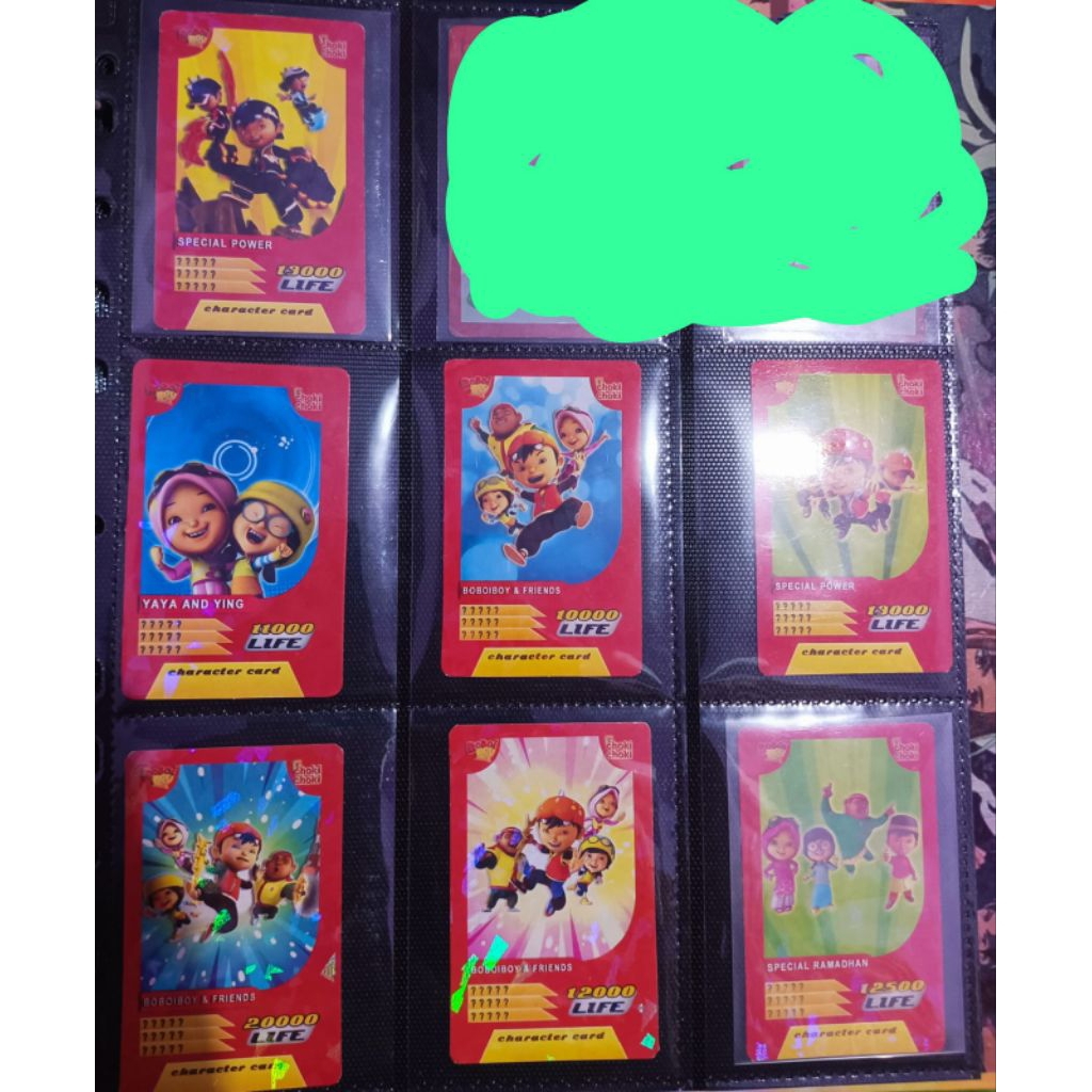 Kartu Choki choki BoBoiBoy 2015-2016 Langkah Cuy
