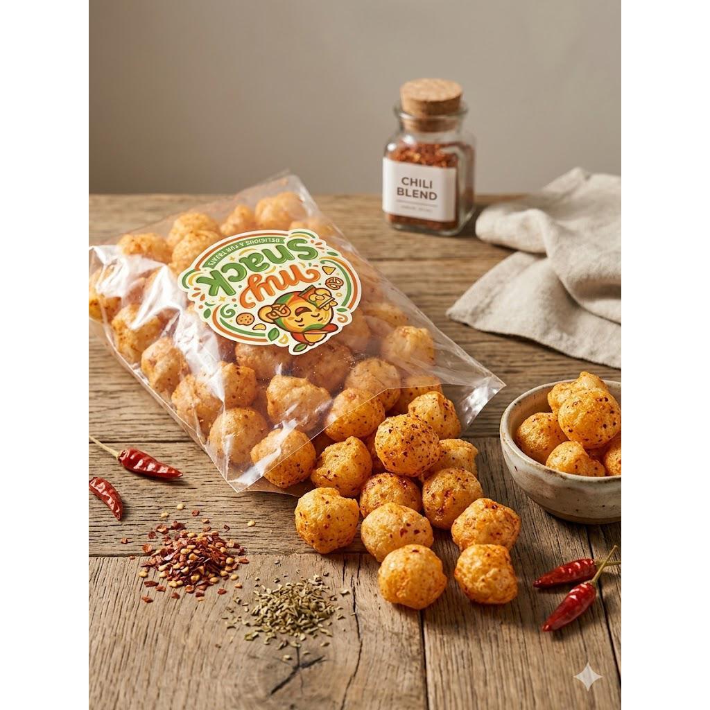 Cimol Crispy Original dan Pedas Nikmat
