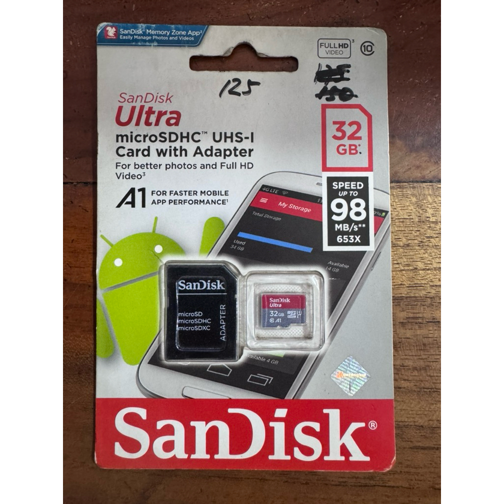 Micro Sd Sandisk 32gb Original