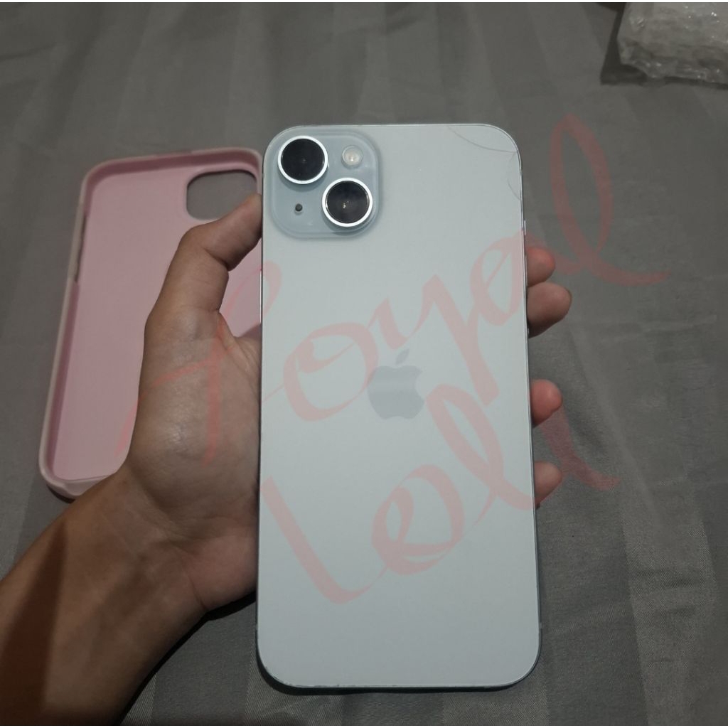 Iphone 15 Plus Blue 256GB Inter Second Murah