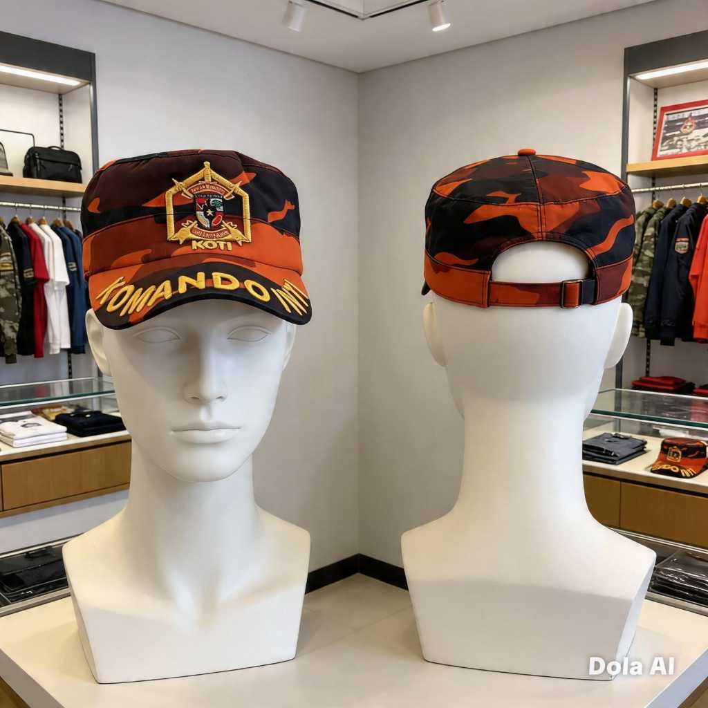 TOPI PEMUDA PANCASILA BORDIR TIMBUL LORENG