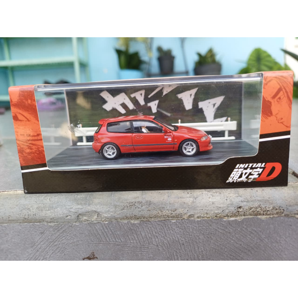 Hobby Japan 1:64 Honda Civic EG6 with Driver