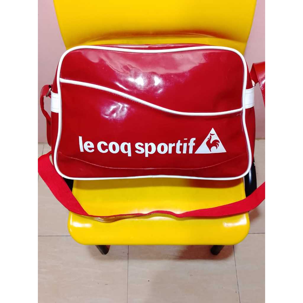 Le Coq Sportif Tas Olahraga Tas Travell Tas Duffel Unisex AUTHENTIC WITH TAG