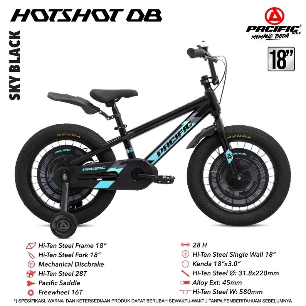 Sepeda BMX Anak Hotshot DB Rem Cakram
