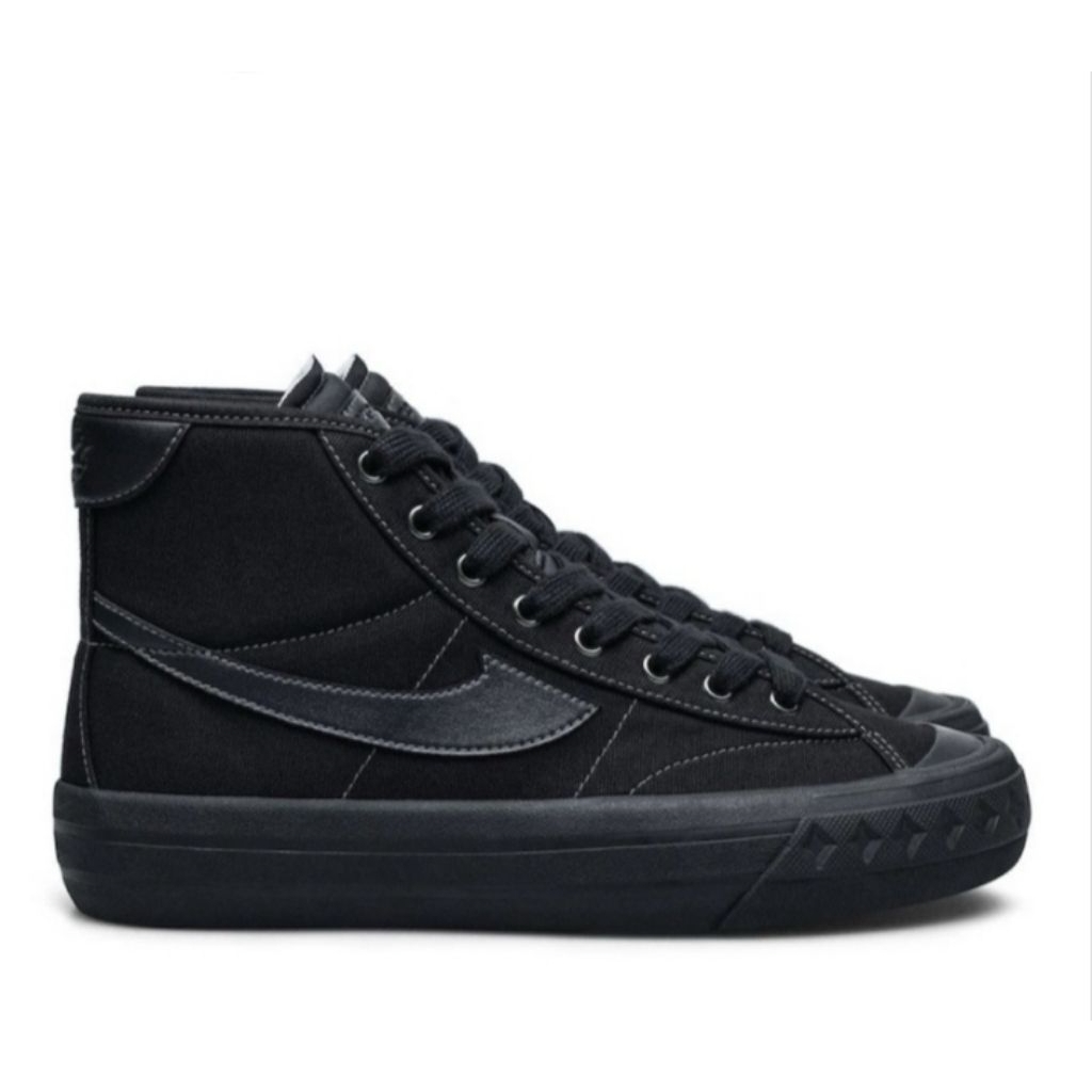 Sepatu Compass Retrograde High Triple Black