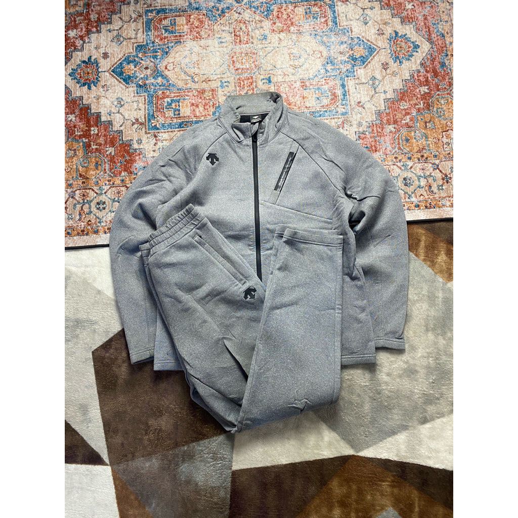 1SET TRACK JAKET & TRACK PANTS DESCENTE SPORTY y2k