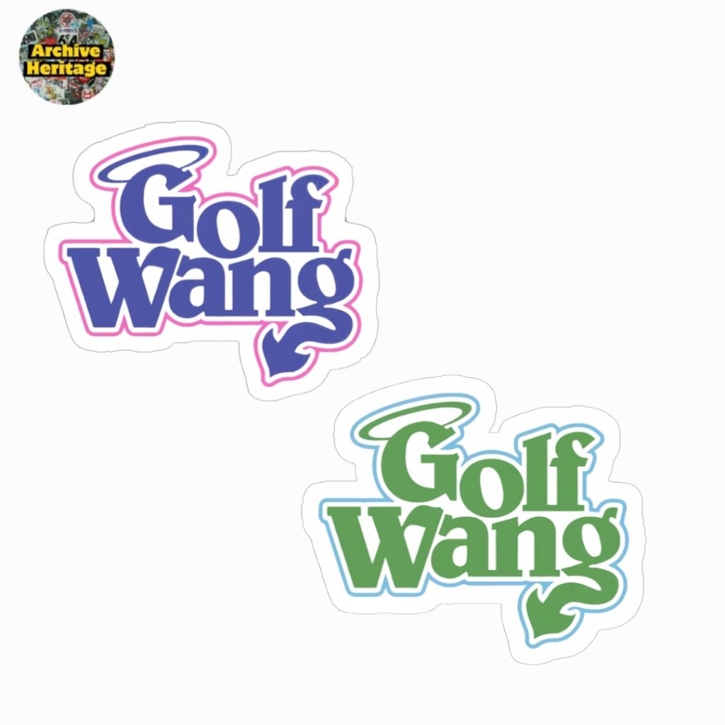 sticker Golf Wang logo Tyler The Creator streetwear stiker diecut
