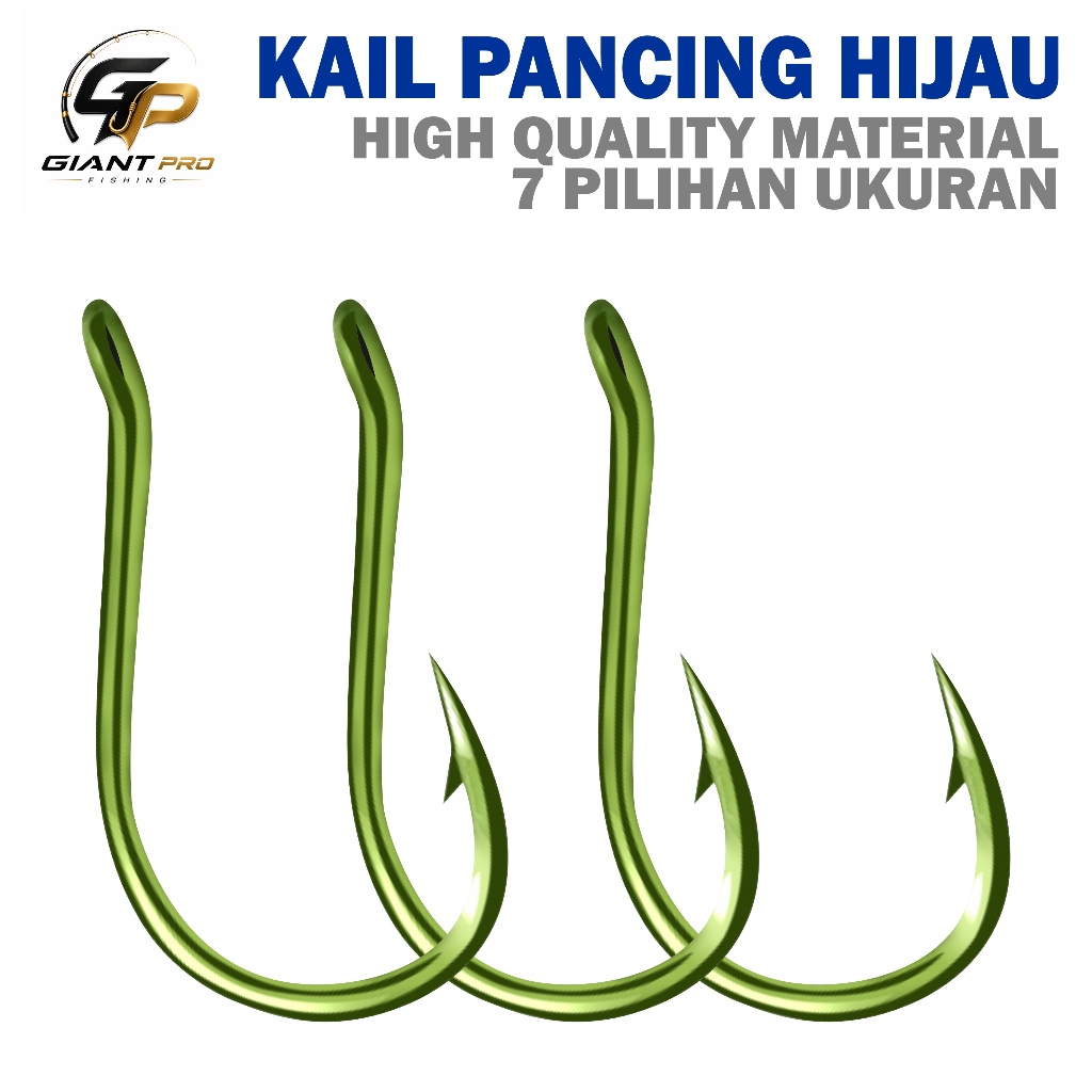 GiantProFishing Kail Pancing  (KAIL TYPE KECIL) Type 1053 serial no 0.5 - 5.0 isi 10pcs Kail GFQY Hi