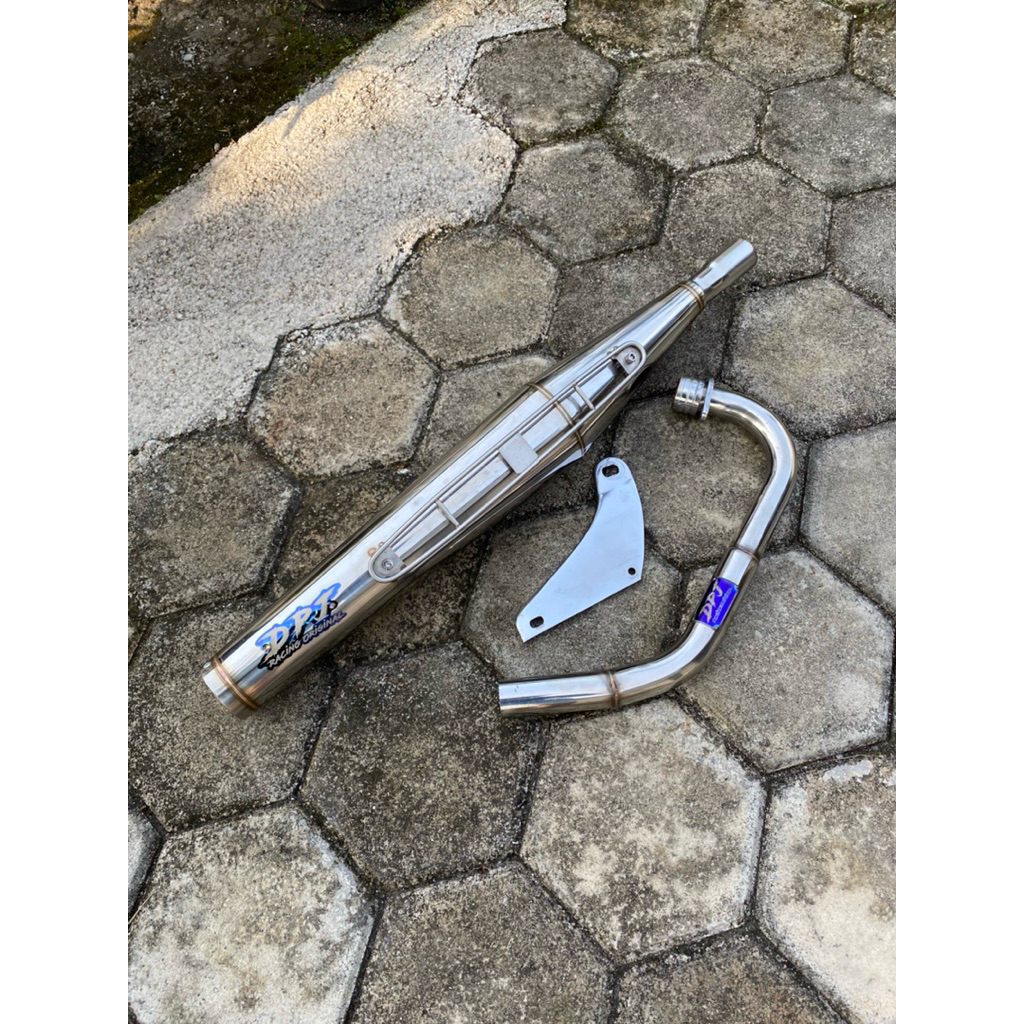 Knalpot dpj type kimvet pnp gl100 cb leher 35-38 suara copy ktm original dpj reborn Motorcycle