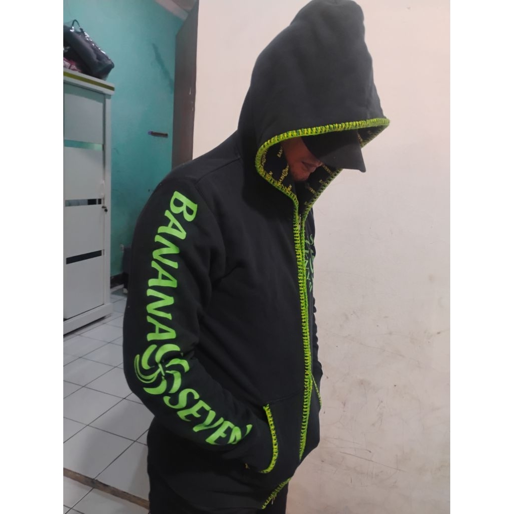 Hoodie zipper Banana seven