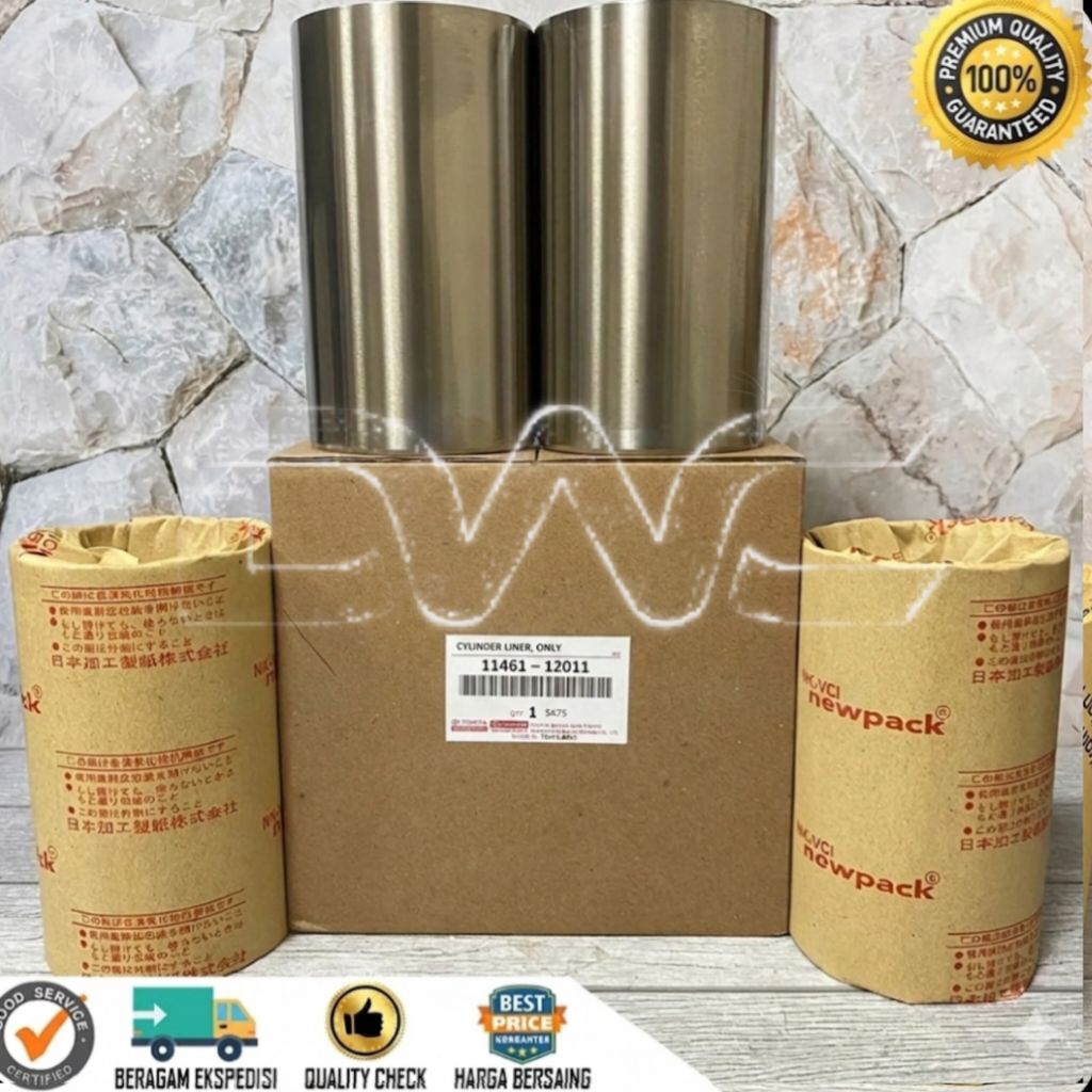 CYLINDER LINER BORING ONLY KIJANG 5K / COROLLA DX 1SET 4PC GRADE A