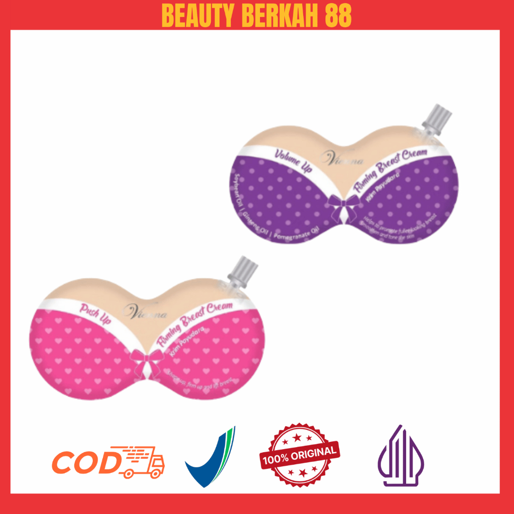 VIENNA FIRMING BREAST CREAM 30ML SACHET BPOM - KRIM PAYUDARA VIENNA B1025