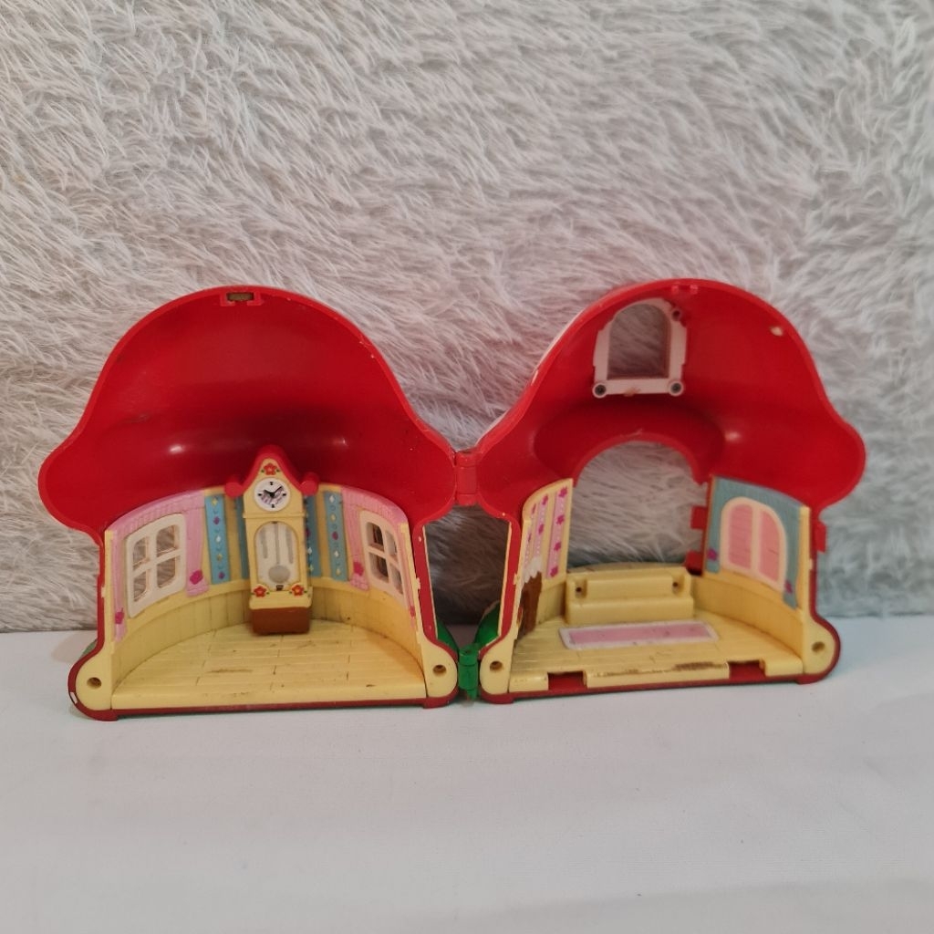 Diorama rumah jamur Bandai Vintage