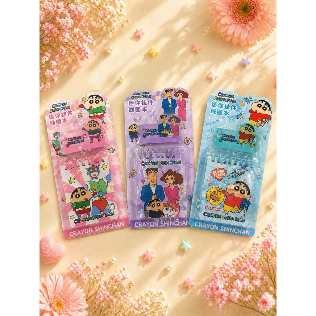 Memo / Note Penggaris mini Shinchan