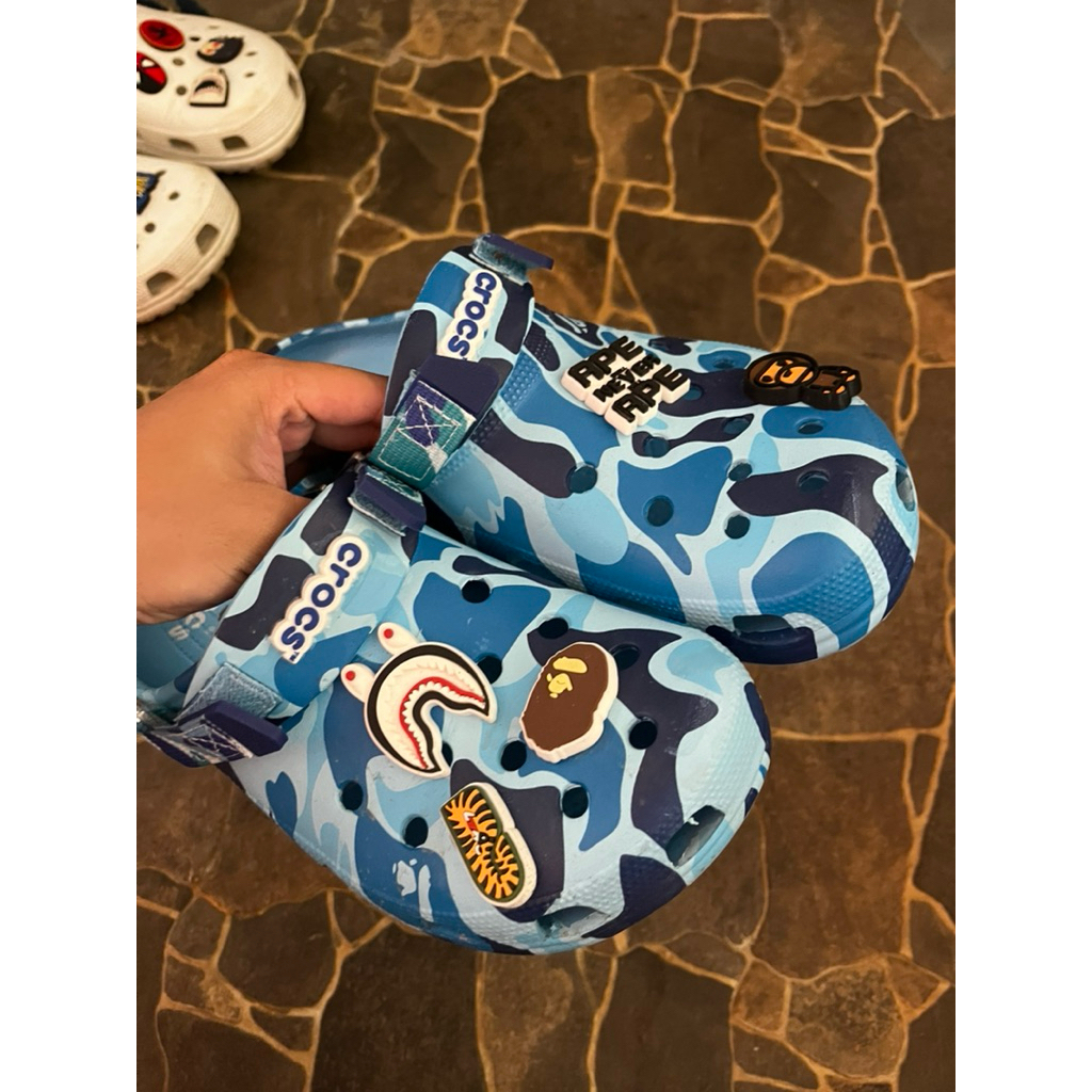 CROCS BAPE X CLASSIC UK 42-43