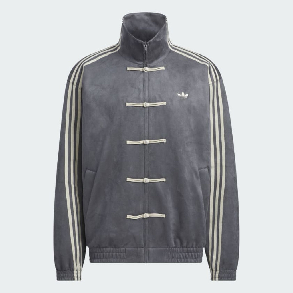 Adidas Cheongsam Tang Jacket CNY Grey Six Original