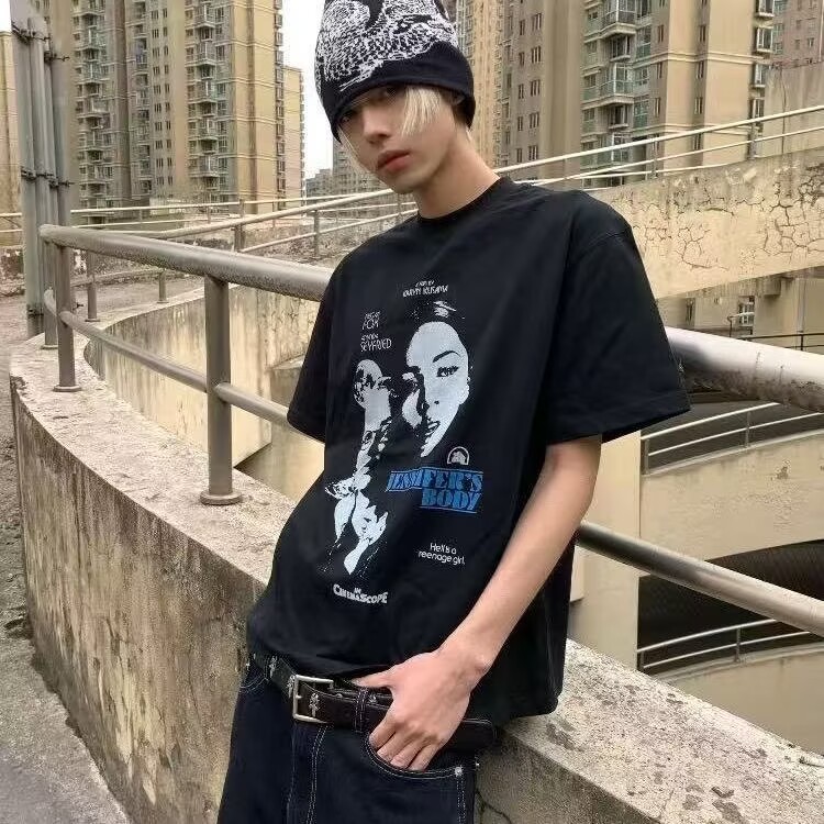 Kaos Lengan Pendek Katun Combed 24s, Baju Pria Wanita Viral TikTok Murah