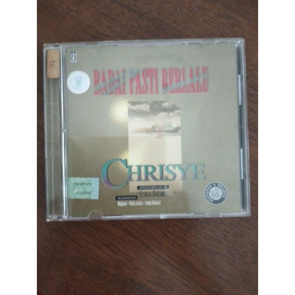 CD Indonesia Chrisye - Badai Pasti Berlalu.
