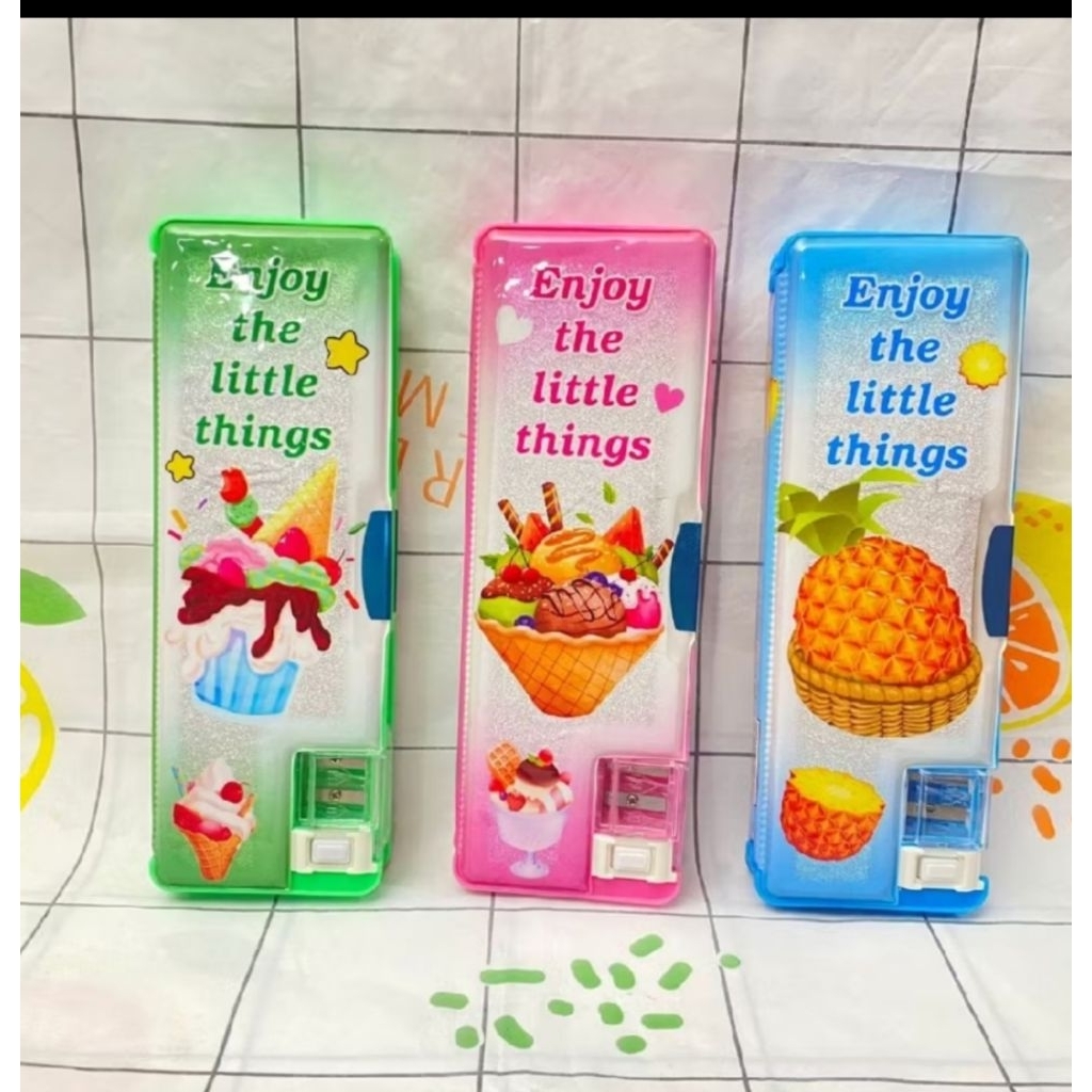 Tempat pensil ice cream kotak pensil es krim tempat pensil es krim kotak pensil ice cream
