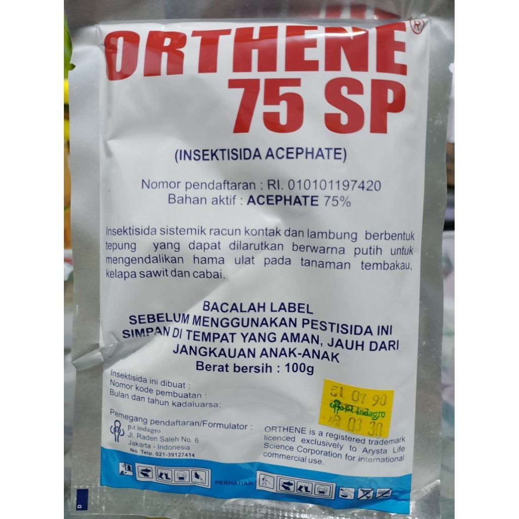 ORTHENE 75 SP 100Gr